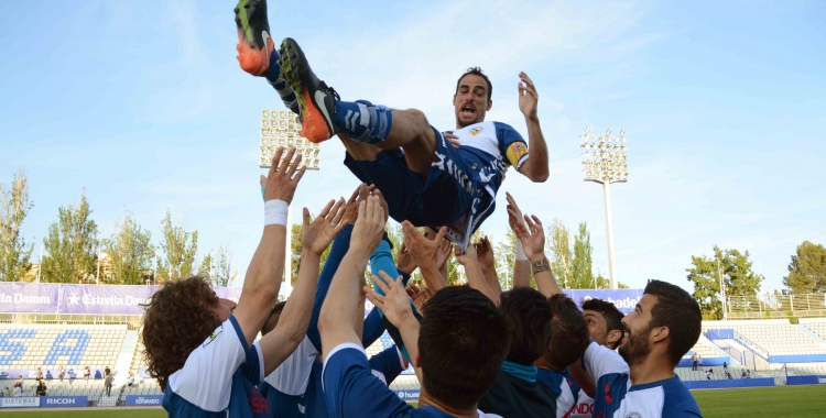 Jordi López homenatjat pels seus companys | Roger Benet (CES)